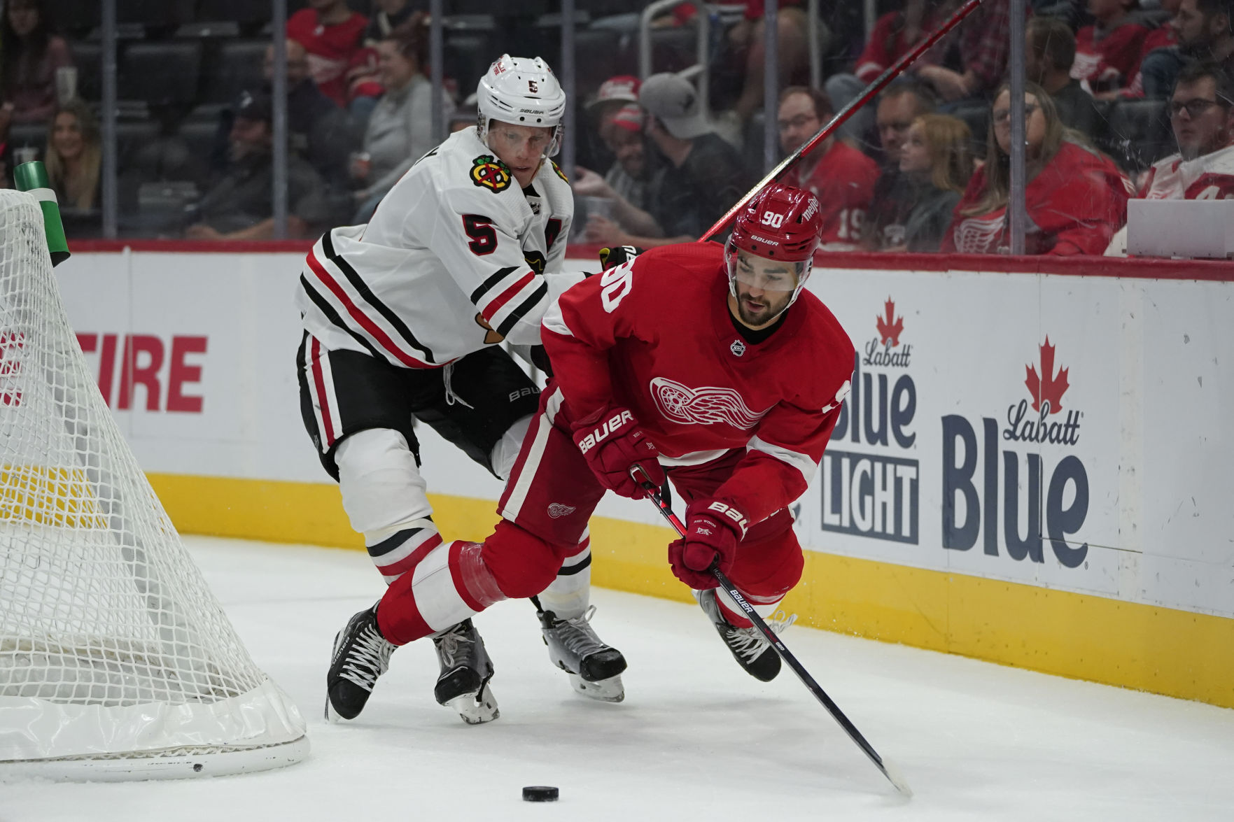Blackhawks Red Wings Hockey